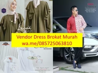 Vendor Dress Brokat 085725063810