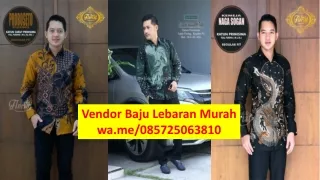 Vendor Baju Lebaran Murah  085725063810