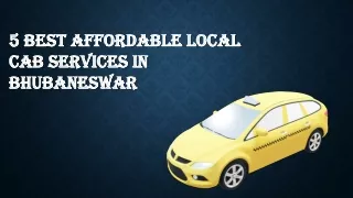 local cab services