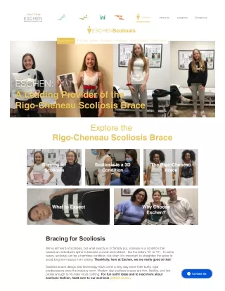 Rigo-Cheneau Brace | Bracing for Scoliosis | Eschen P&O Labs