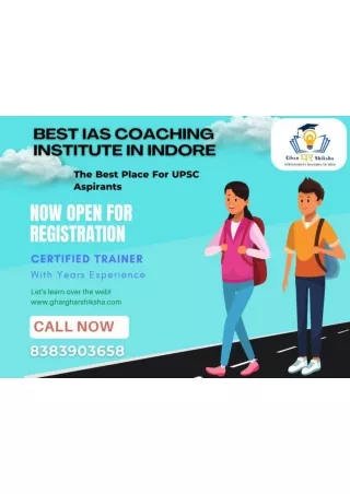 Best IAS coaching In Indore|Ghargharshiksha