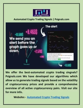 Automated Crypto Trading Signals | Psignals.com