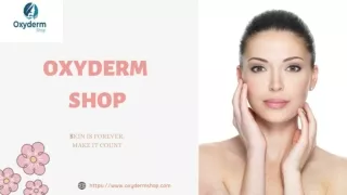 Oxyderm Shop