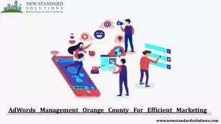 AdWords Management Orange Country For  Efficent Marketing