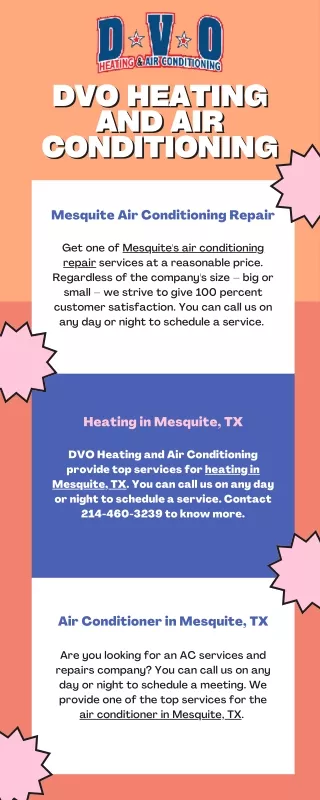 Heating in Mesquite, TX
