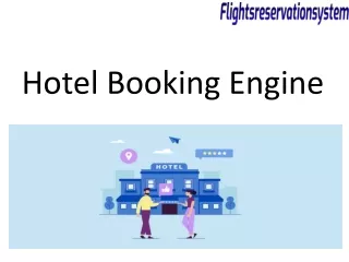 hotel booking engine