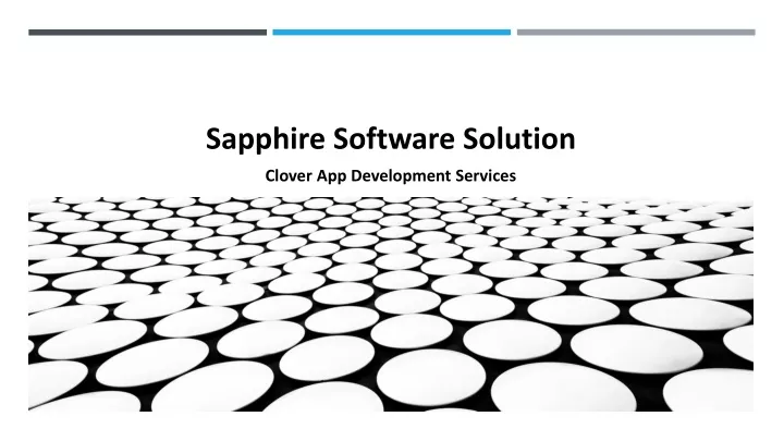 sapphire software solution