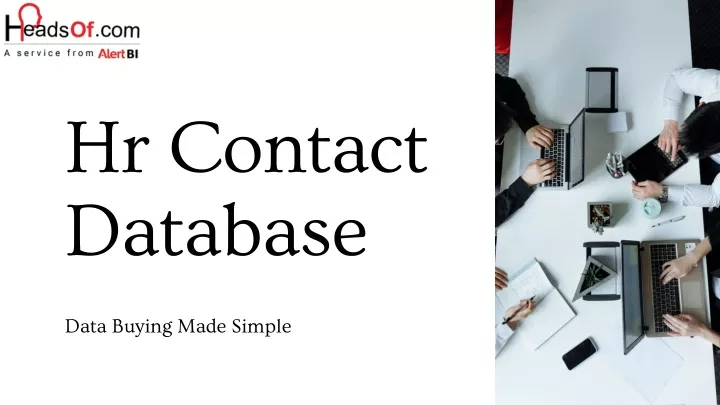 hr contact database