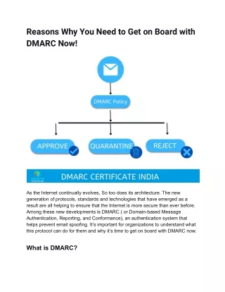 reasons why you need to get on board with dmarc