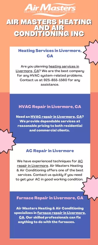 Heating Services in Livermore, CA