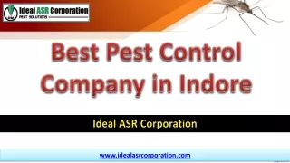 best pest control company in indore