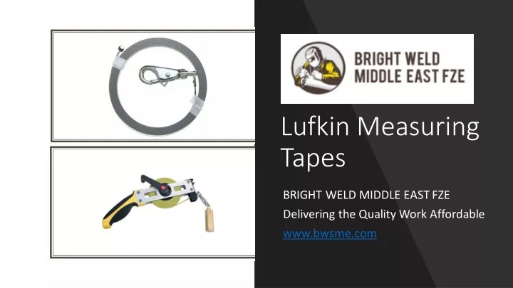 lufkin measuring tapes