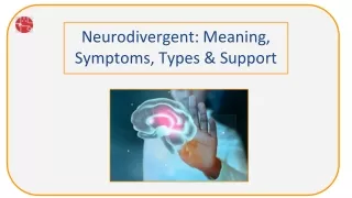 Neurodivergent Symptoms - Online Therapist