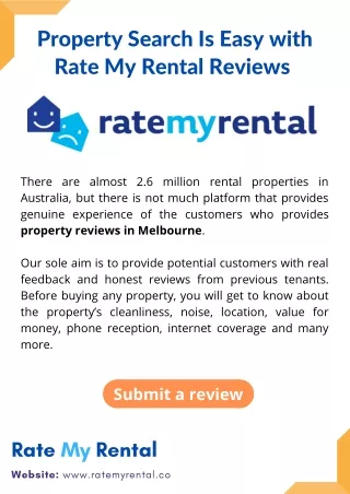 Property Search Is Easy with Rate My Rental Reviews