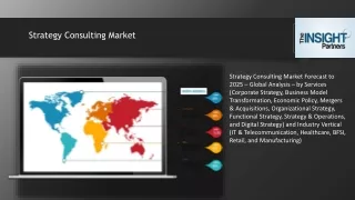 Strategy Consulting Market Size Worth US$ 91.38 billion by 2025