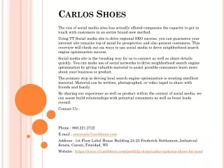 carlos shoes