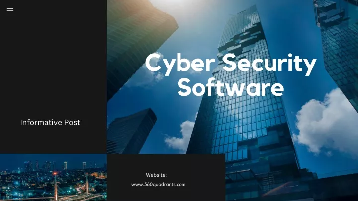 cyber security software