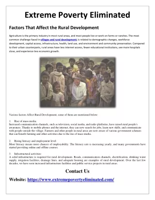 Get Rural Development Books in India