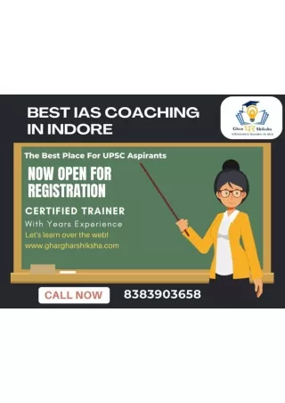 Best IAS Coaching In Indore IAS Academy