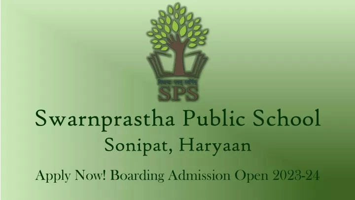 swarnprastha public school sonipat haryaan