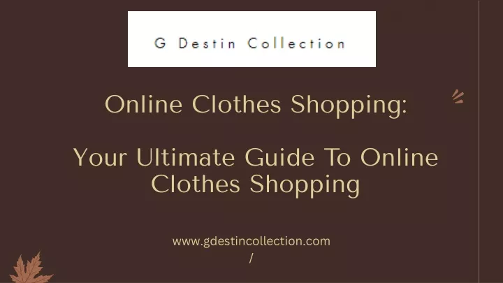 online clothes shopping your ultimate guide