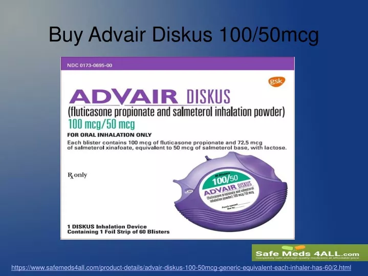 PPT - Buy Advair Diskus 100/50mcg PowerPoint Presentation, free ...