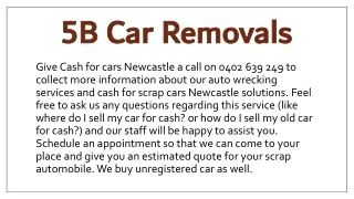 Cash For Car in Wallsend | Car For Scrap in Wallsend