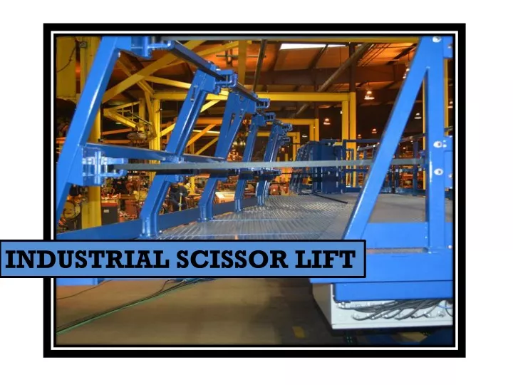 industrial scissor lift