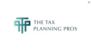 Minimize The Tax Burden With Tax Planning Professionals