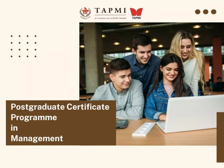 postgraduate certificate programme in management
