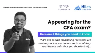 chartered financial analyst cfa course miles