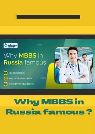 Why MBBS in Russia famous  - Blog