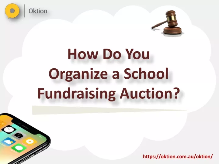 how do you organize a school fundraising auction