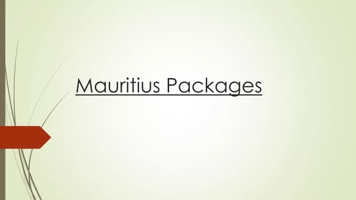 mauritius packages