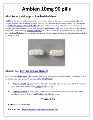 Ambien, Ambien pills, Ambien 10mg Pills, Ambien 10mg 90 pill in USA  231-221-2887