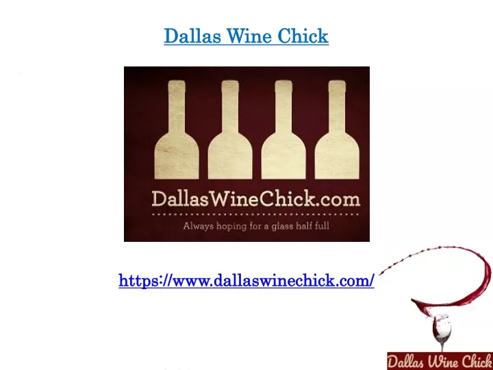 dallas wine chick