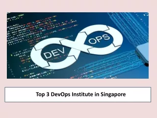 Top 3 DevOps Institute in Singapore