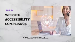 Website Accessibility  Compliance - Linguistic