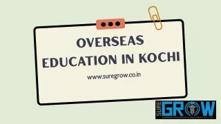 Overseas Education in Kochi