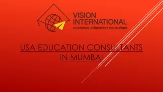 USA Education Consultants in Mumbai