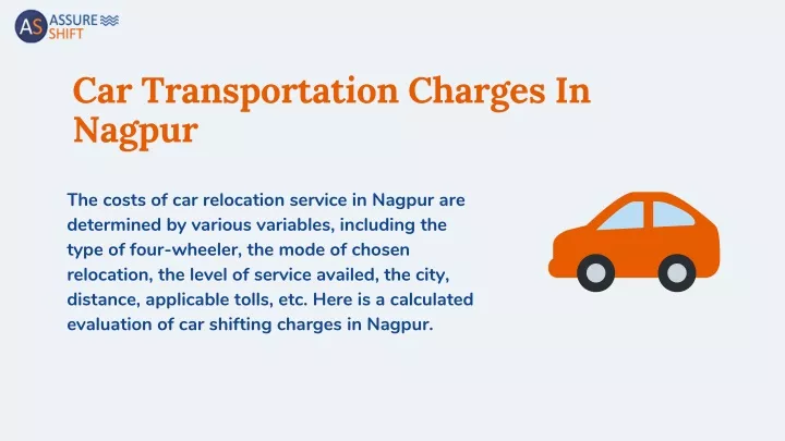 car transportation charges in nagpur