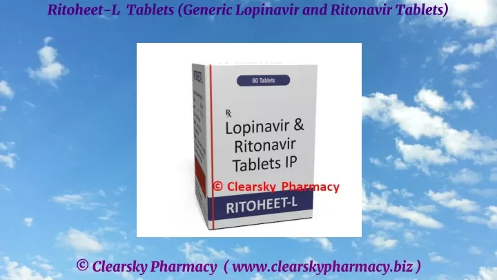 ritoheet l tablets generic lopinavir