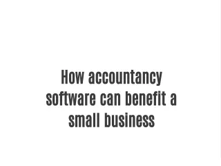 BEST ACCOUNTING SOFTWARE