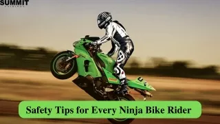 Things you should know before riding Ninja 250 Bike