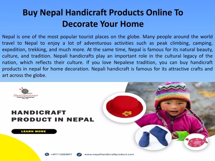buy nepal handicraft products online to decorate