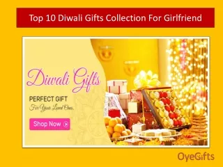 Top 10 Diwali Gifts Collection for Girlfriend