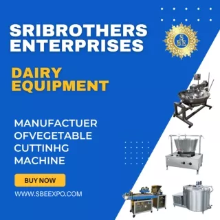 Dairy equipment list Sri brothers Enterprises
