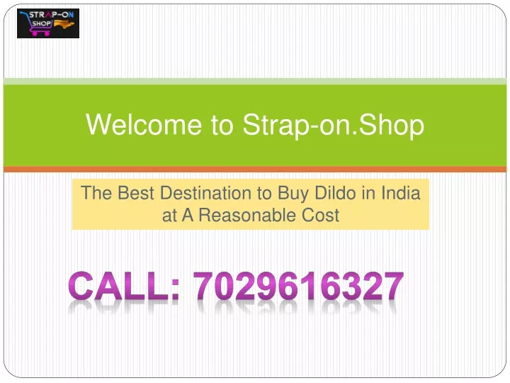 welcome to strap on shop