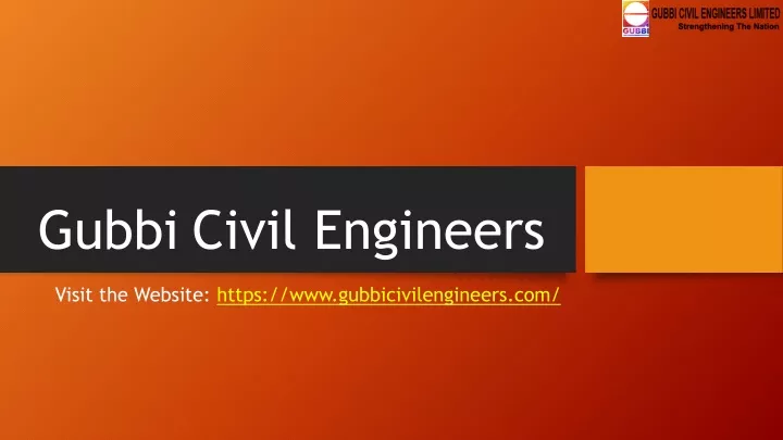 gubbi civil engineers