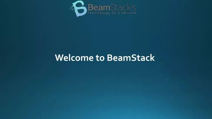 welcome to beamstack